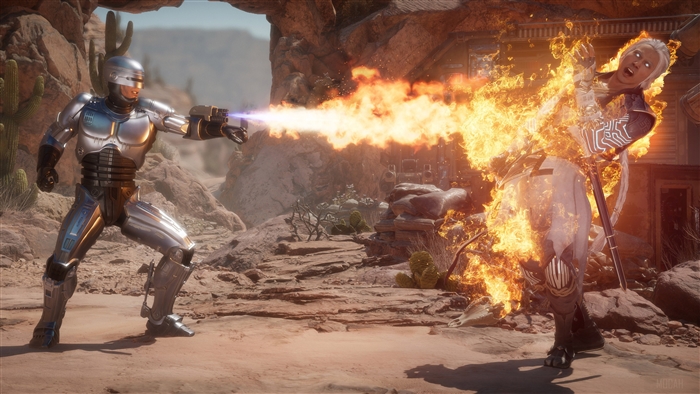 RoboCop vs Fujin Mortal Kombat 11 Battle 4K