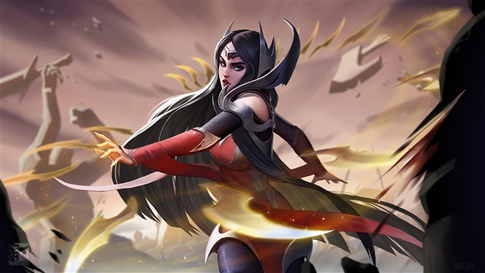 Irelia from League of Legends 4K