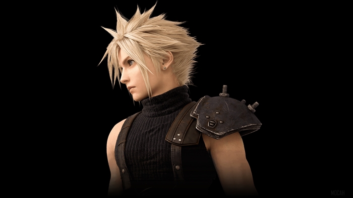 Cloud Strife from Final Fantasy 7 Remake 4K