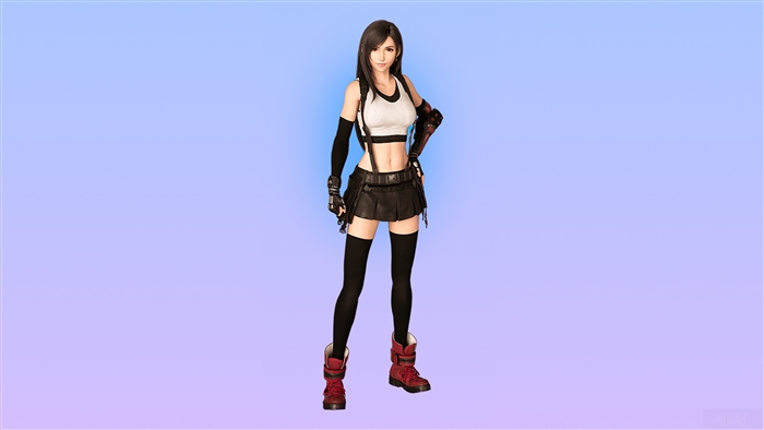 Tifa Lockhart from Final Fantasy VII Remake 4K