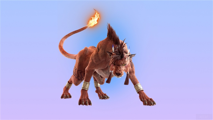 Red XIII from Final Fantasy VII Remake 4K