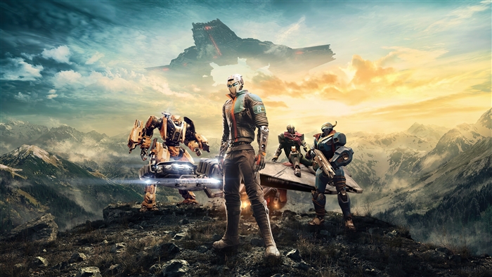 Characters from Disintegration 4K