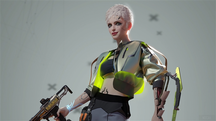 Cyberpunk 2077 Ciri Art 4K