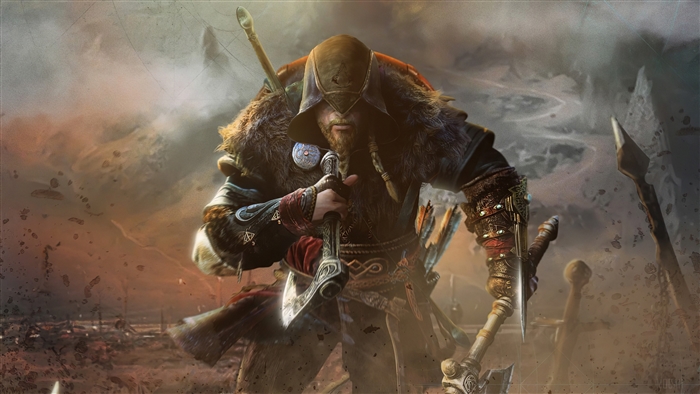 Eivor the Viking Warrior from Assassins Creed Valhalla 4K