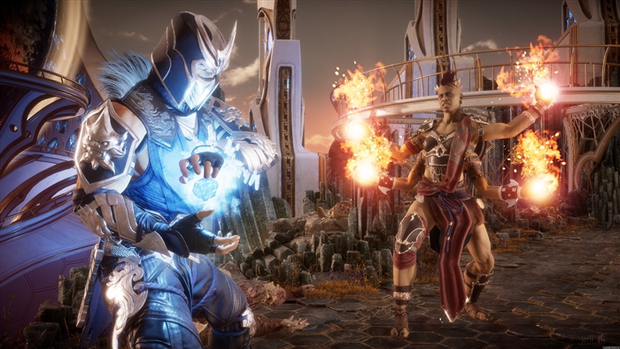 Sheeva and Sub-Zero from Mortal Kombat 11