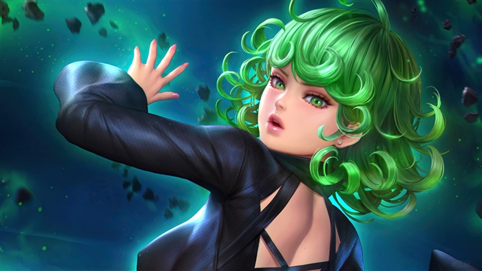 Tatsumaki from One Punch Man 4K Artwork
