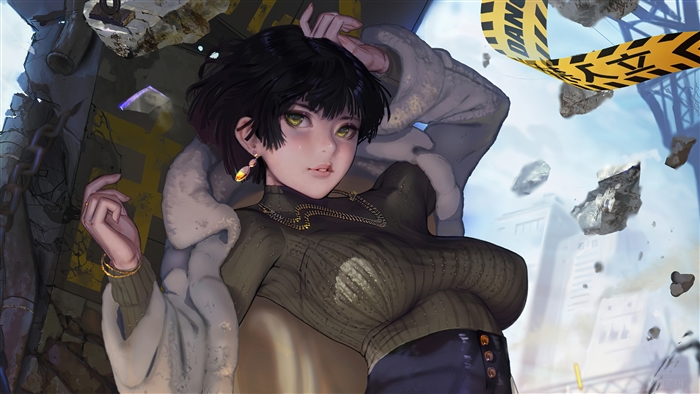 Fubuki from One Punch Man 4K