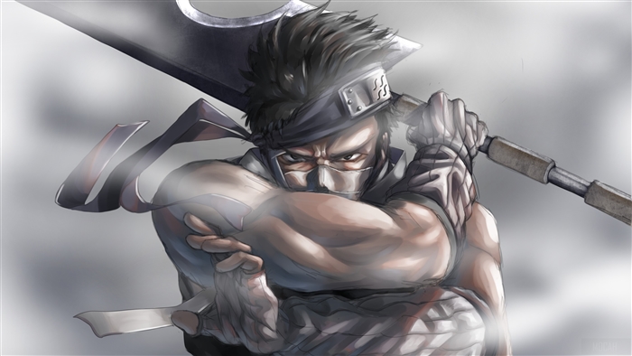 Zabuza Momochi from Naruto Anime 4K