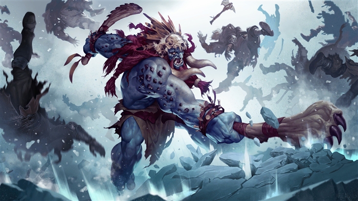 Tarkaz the Tribeless from Legends of Runeterra 4K
