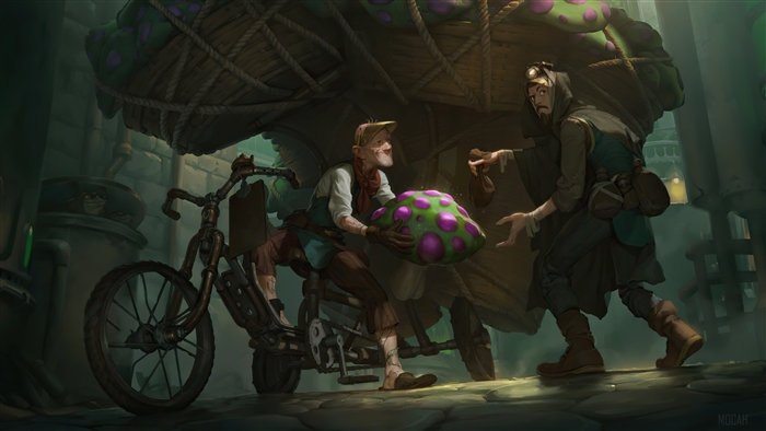 Puffcap Peddler from Legends of Runeterra 4K