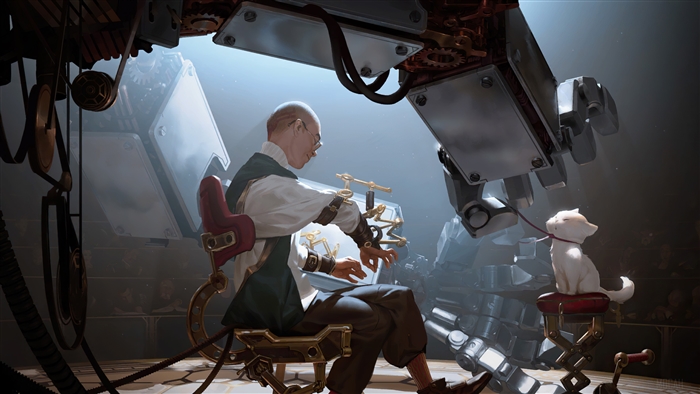 Professor Von Yipp from Legends of Runeterra 4K