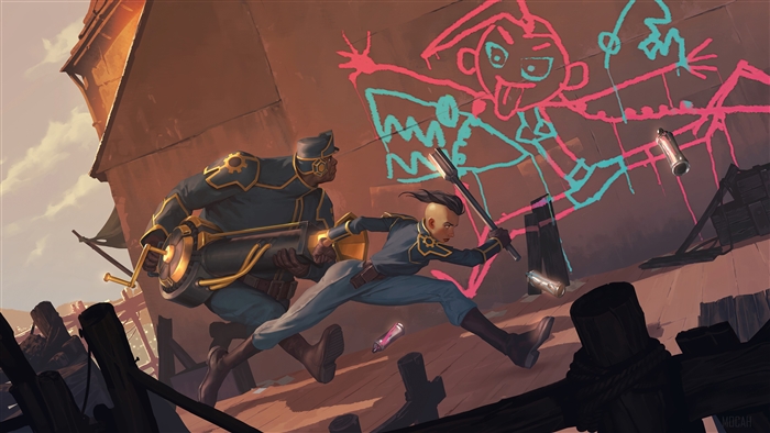 Patron Wardens from Legends of Runeterra 4K