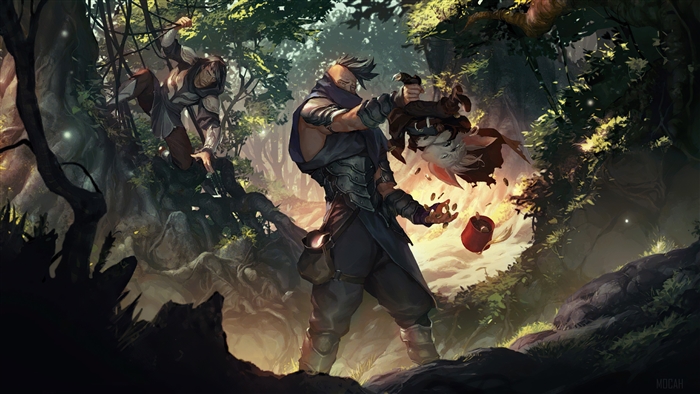 Navori Brigand from Legends of Runeterra 4K