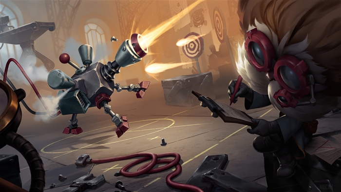 Mk2 Evolution Turret from Legends of Runeterra 4K