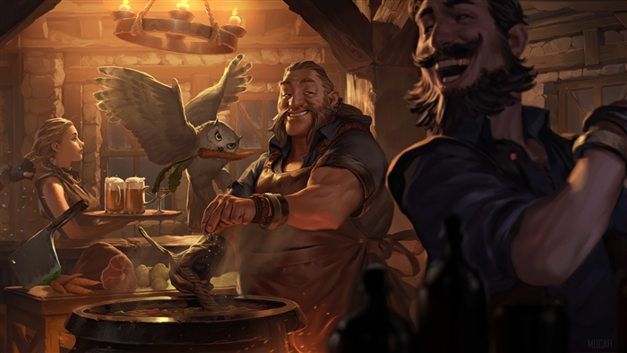 Kindly Tavernkeeper from Legends of Runeterra 4K