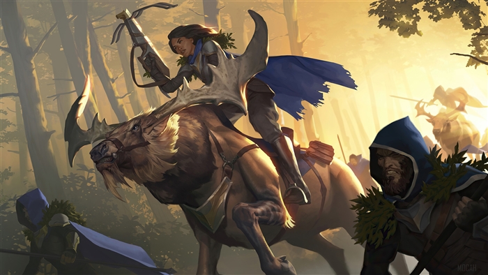 Genevieve Elmheart from Legends of Runeterra 4K