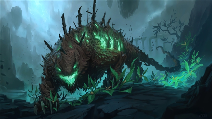 Deadbloom Wanderer from Legends of Runeterra 4K