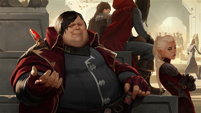 Crimson Curator from Legends of Runeterra 4K