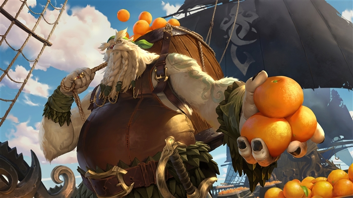 Citrus Courier from Legends of Runeterra 4K