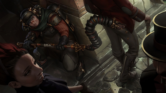 Chempunk Pickpocket from Legends of Runeterra 4K