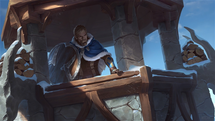 Avarosan Sentry from Legends of Runeterra 4K