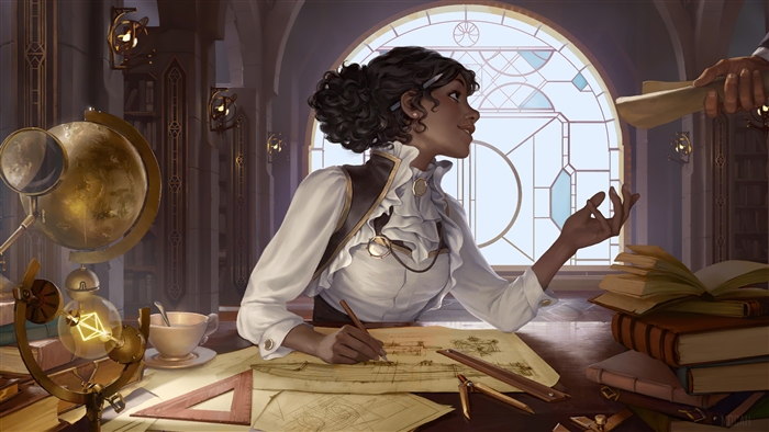 Astute Academic from Legends of Runeterra 4K