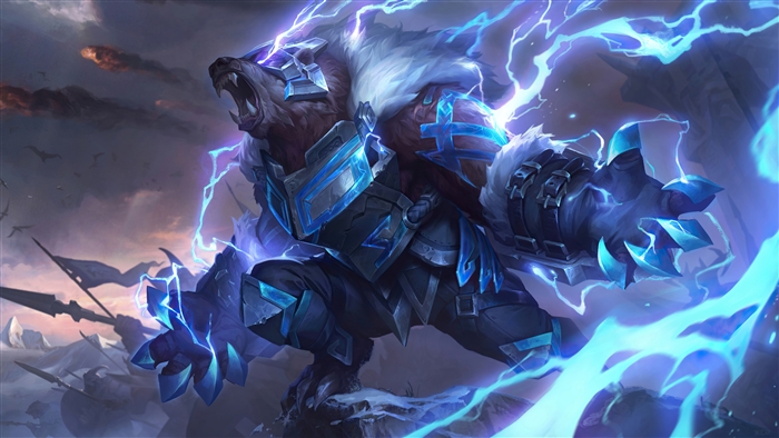 #347315 El Rayo, Volibear, Rework, New, Skin, Splash Art, League of