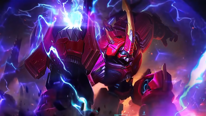 Grock Codename Rhino Skin Mobile Legends 4K
