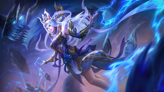 Selena Thunder Flash Skin Mobile Legends 4K