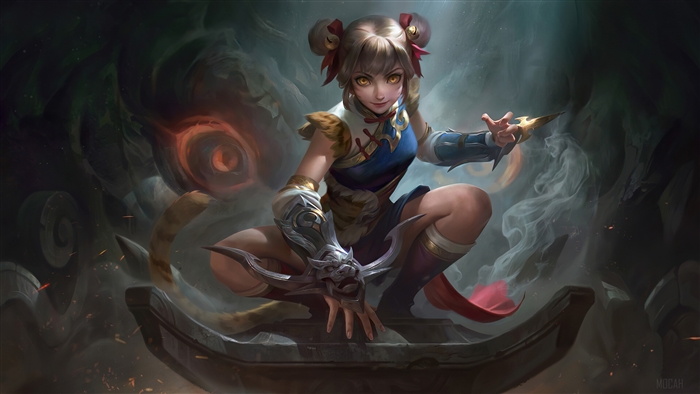 Wanwan from Mobile Legends Bang Bang 4K Artwork