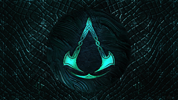 Assassins Creed Valhalla Logo 4K
