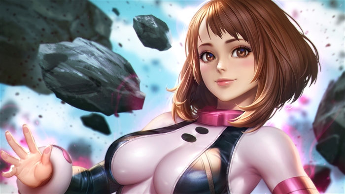 Ochaco Uraraka from My Hero Academia 4K Artwork