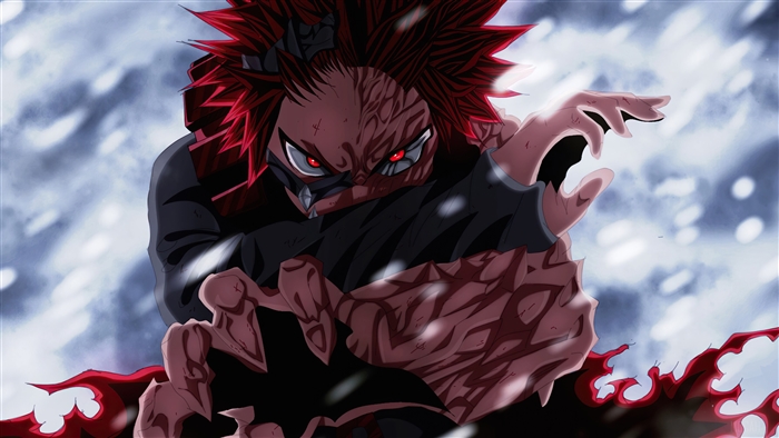 Eijiro Kirishima Red Riot Intense Battle 4K
