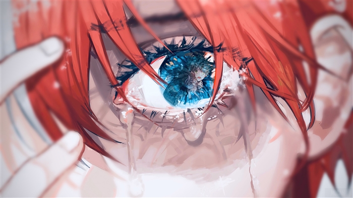 Shoto Todoroki Eye Reflection My Hero Academia 4k