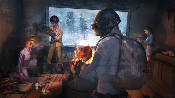 PUBG Mobile Squad Preparing Chicken Dinner 4K