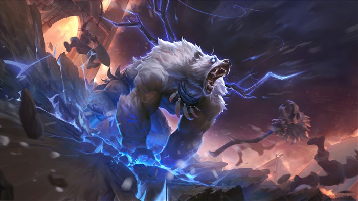 Stormclaw Ursine from Legends of Runeterra 4K