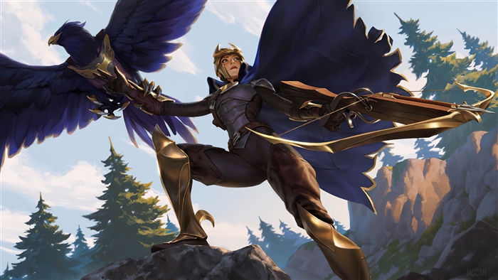 Quinn from League of Legends with Valor