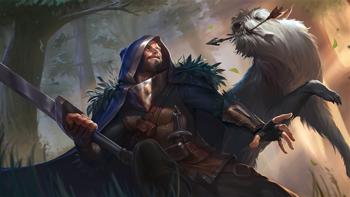 Greenfang Warden from Legends of Runeterra 4K