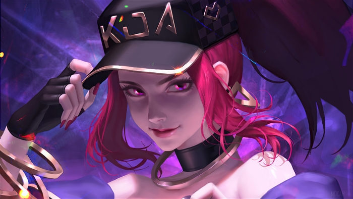 Akali from League of Legends KDA 4K