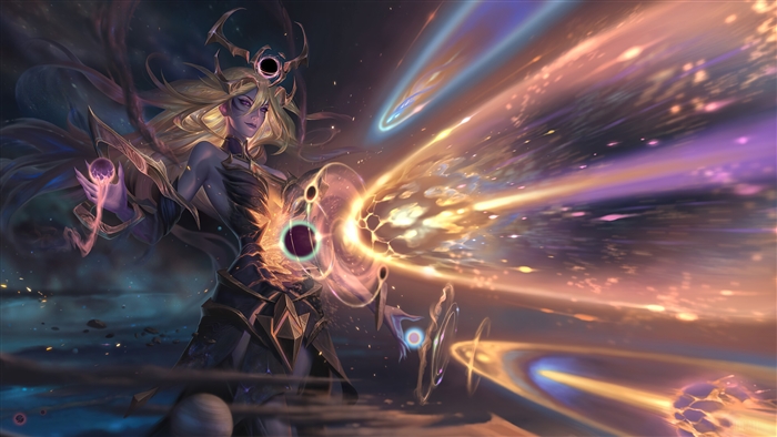 Dark Cosmic Lux from League of Legends 4K