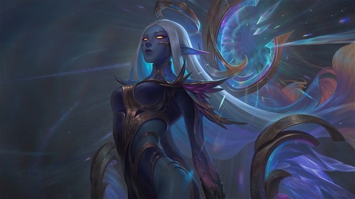 Dawnbringer Soraka from League of Legends 4K
