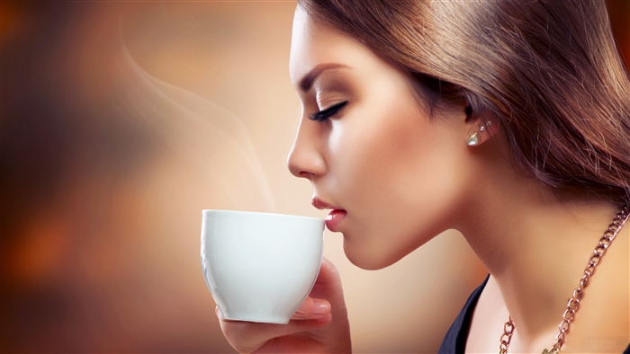 Judy Wilkins Drinking from White Cup 4K
