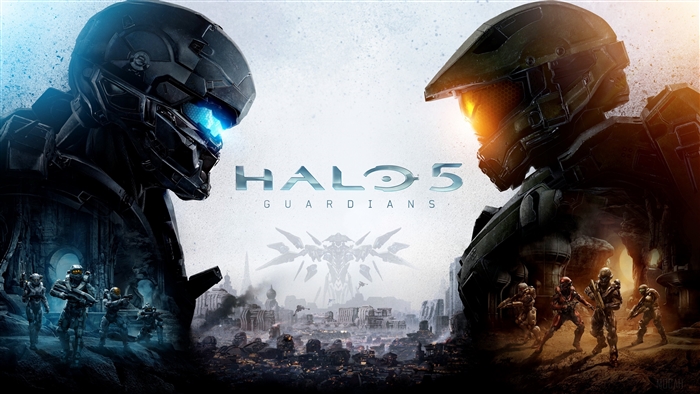 Halo 5 Guardians 4K Master Chief Face-Off