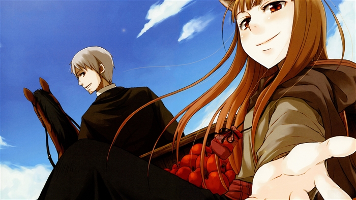 Holo and Kraft Lawrence from Spice and Wolf 4K