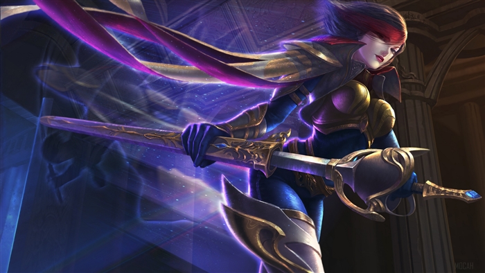 Fiora from League of Legends 4K