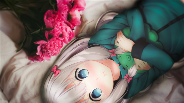 Sagiri Izumi from EroManga-Sensei with Flowers