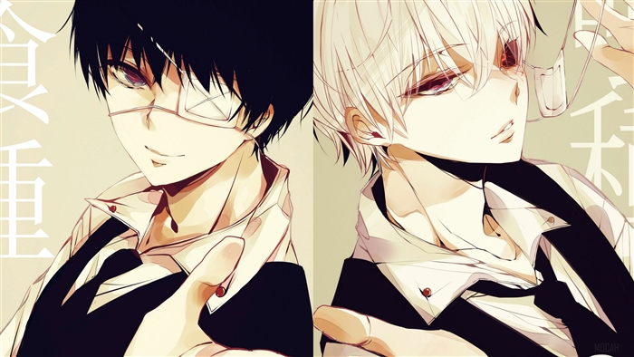 Ken Kaneki from Tokyo Ghoul 4K