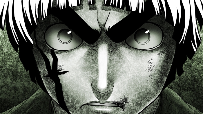 Naruto Rock Lee Intense Close-Up 4K