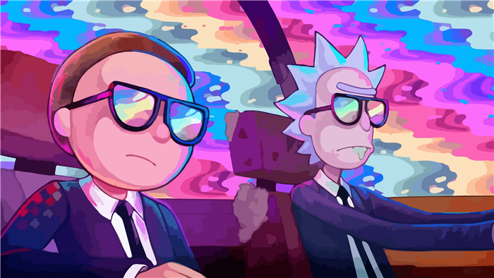 Rick Sanchez and Morty Smith from Rick and Morty