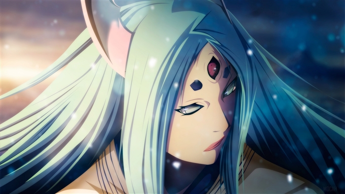 Kaguya Ōtsutsuki Intense Close-Up Naruto 4K